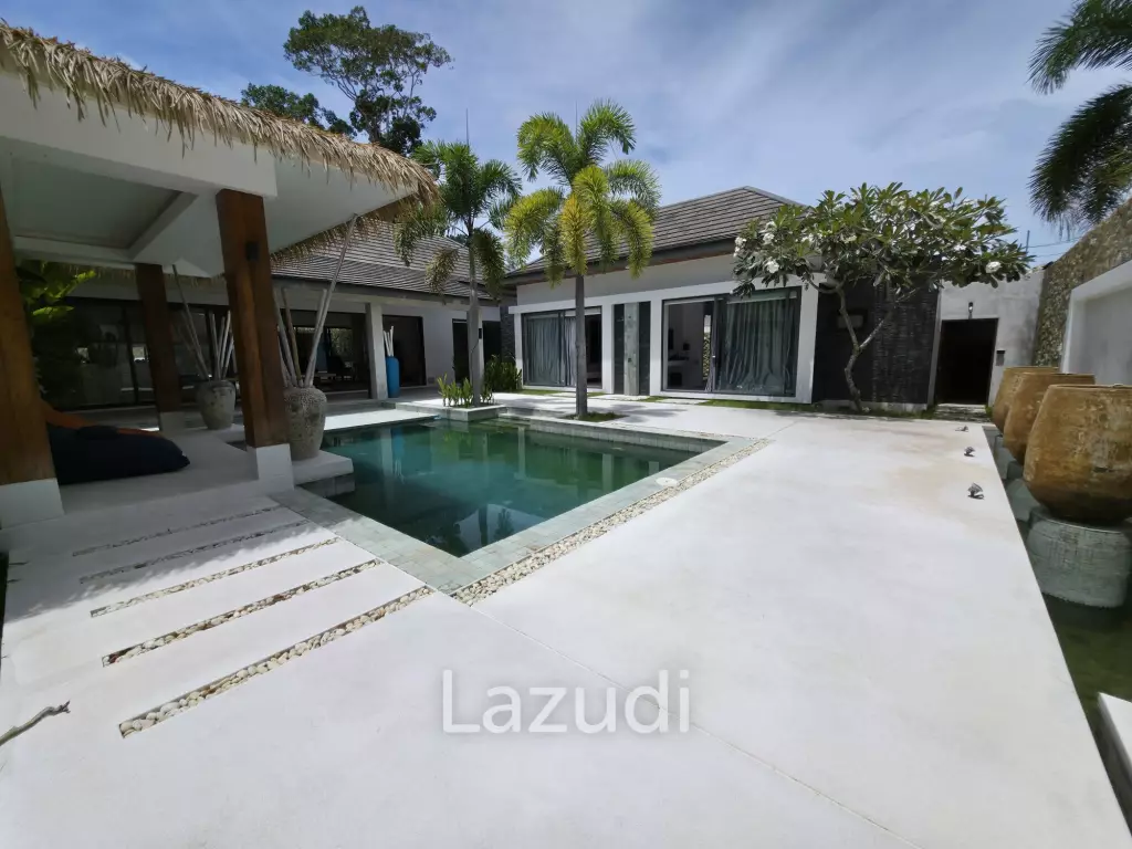Hot Priced 3+1 Bed Bali Style Villa in Mae Nam