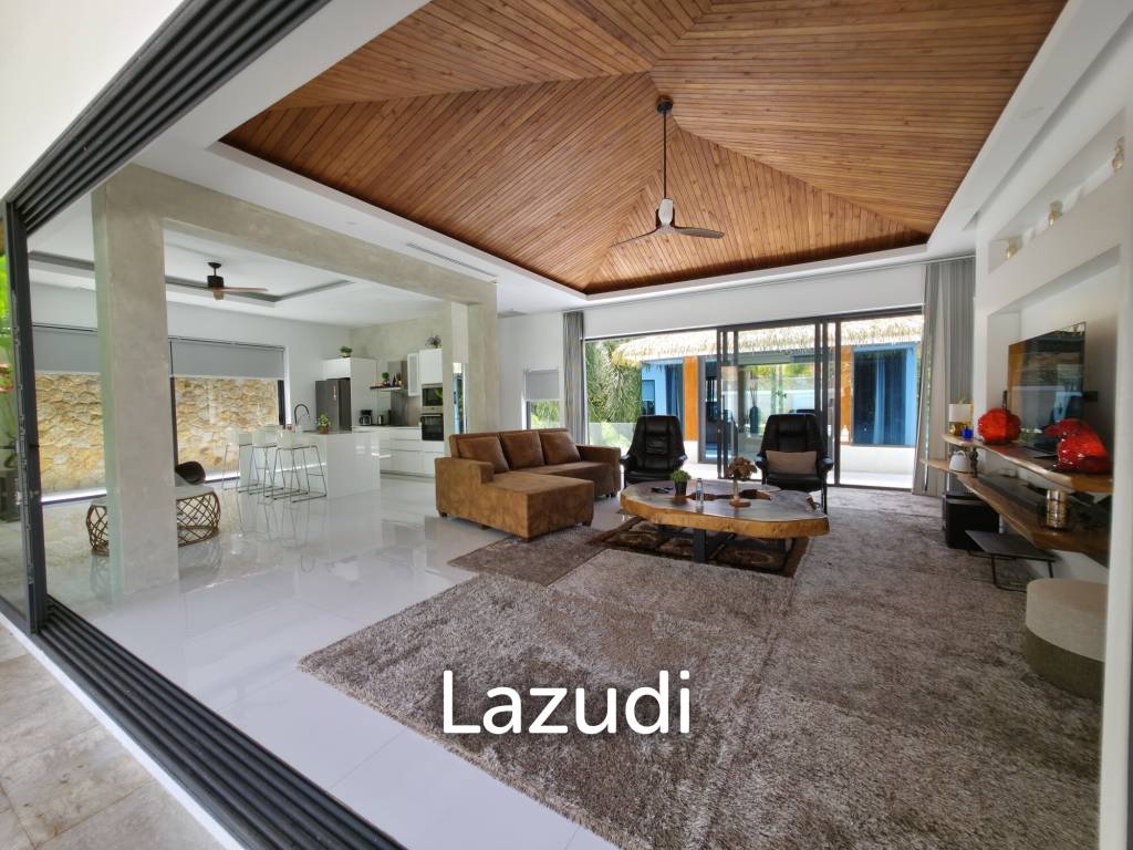 Hot Priced 3+1 Bed Bali Style Villa in Mae Nam