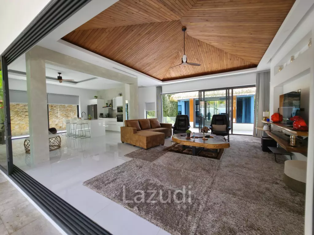 Hot Priced 3+1 Bed Bali Style Villa in Mae Nam
