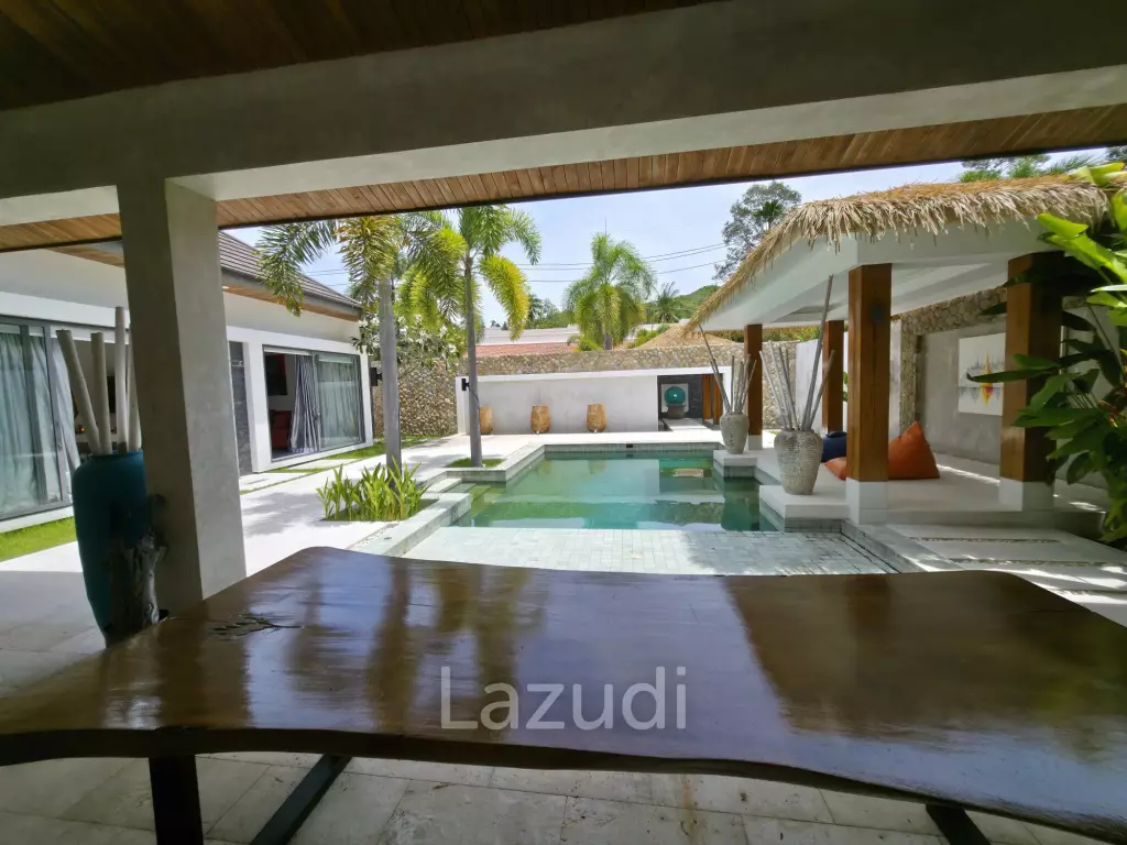 Hot Priced 3+1 Bed Bali Style Villa in Mae Nam