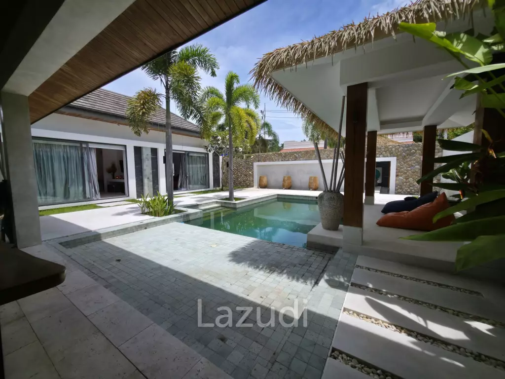 Hot Priced 3+1 Bed Bali Style Villa in Mae Nam