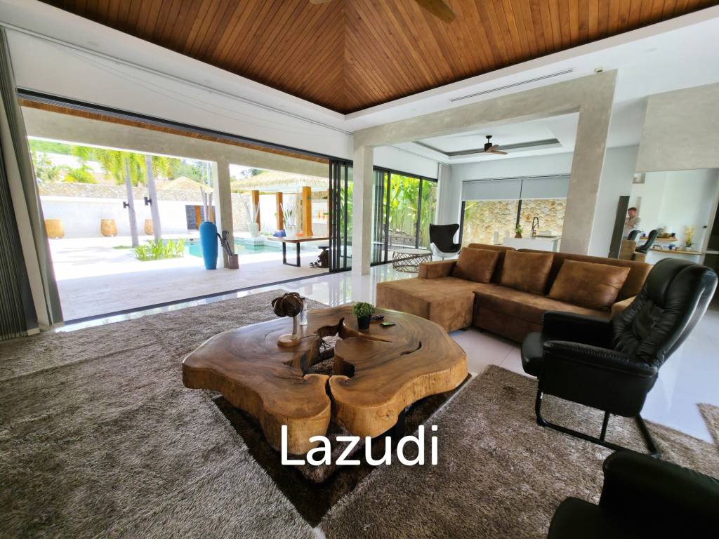 Hot Priced 3+1 Bed Bali Style Villa in Mae Nam