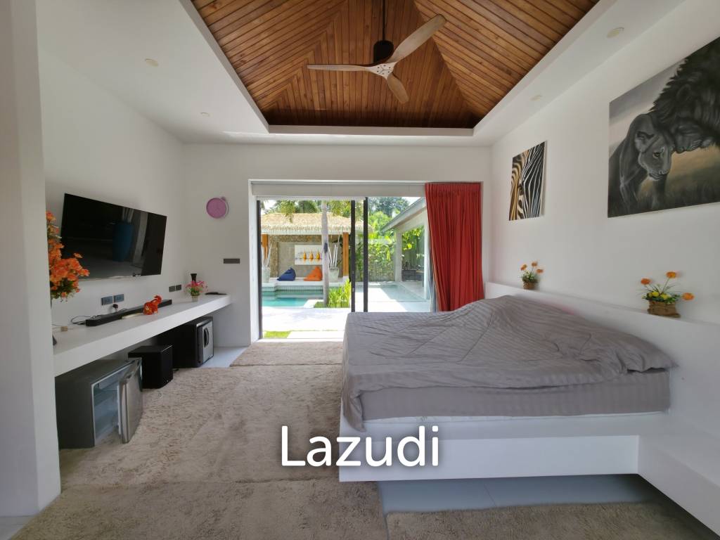 Hot Priced 3+1 Bed Bali Style Villa in Mae Nam