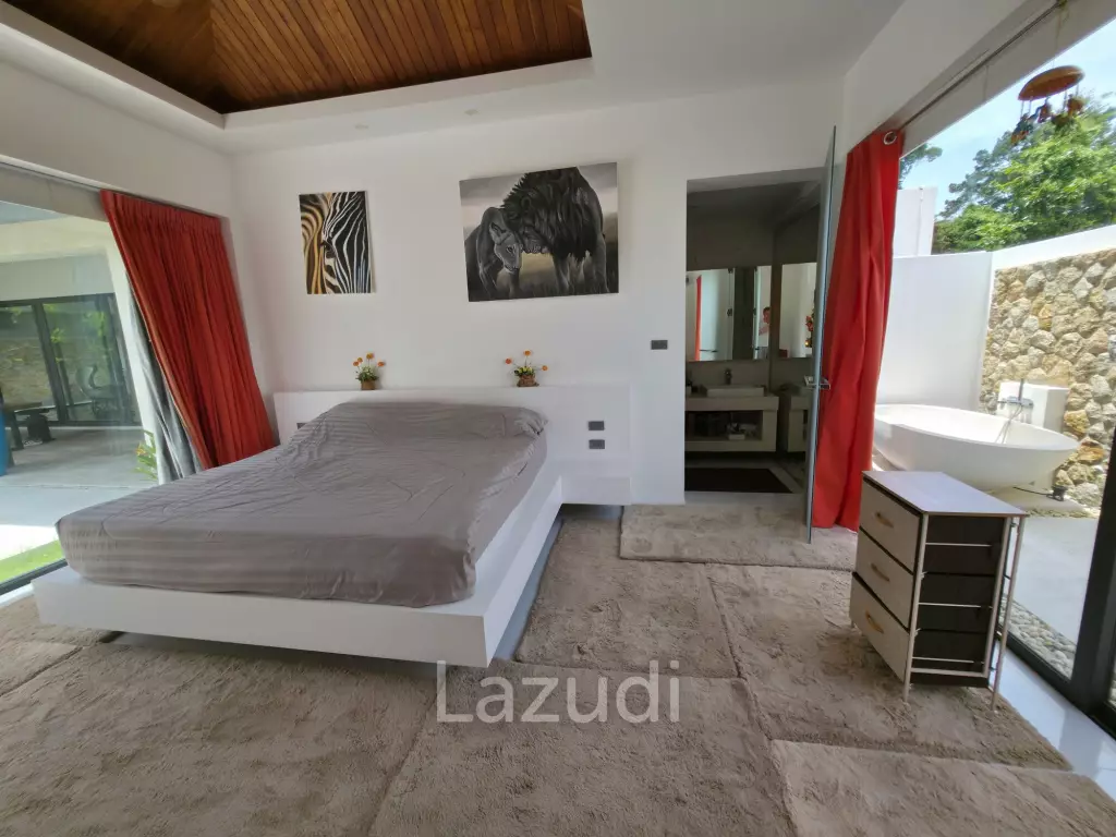 Hot Priced 3+1 Bed Bali Style Villa in Mae Nam