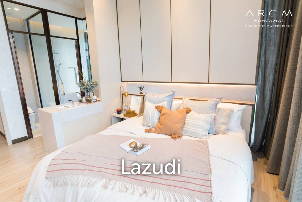 1 Bed 1 Bath 64.97 SQ.M Arom Wongamat