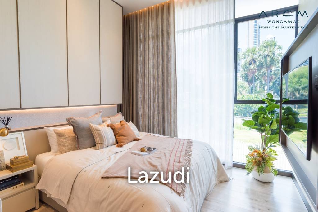 1 Bed 1 Bath 57.41 SQ.M Arom Wongamat