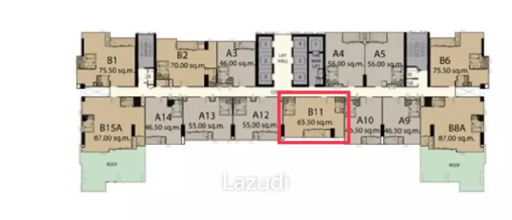 2 Bed 2 Bath 65 SQ.M The Address Sathorn