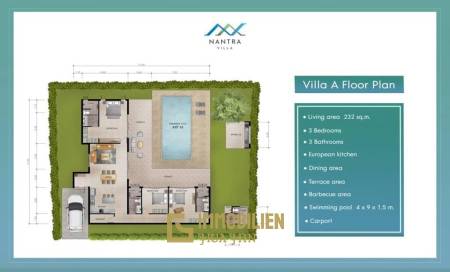 3 Bed 3 Bath Villa at Nantra Villa