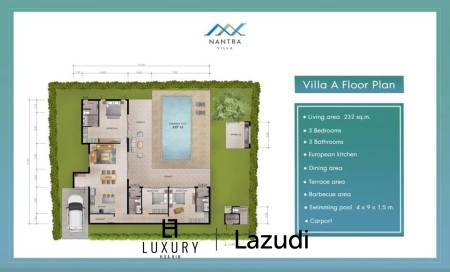 3 Bed 3 Bath Villa at Nantra Villa