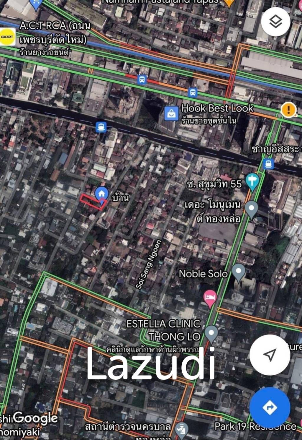 396 SQ.Wah Land For Sale in Thonglor 25
