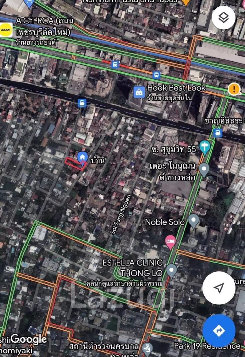 396 SQ.Wah Land For Sale in Thonglor 25