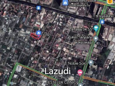 396 SQ.Wah Land For Sale in Thonglor 25