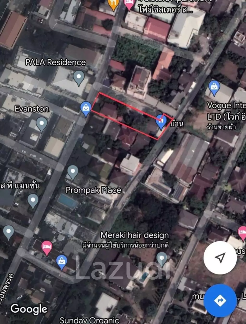 396 SQ.Wah Land For Sale in Thonglor 25