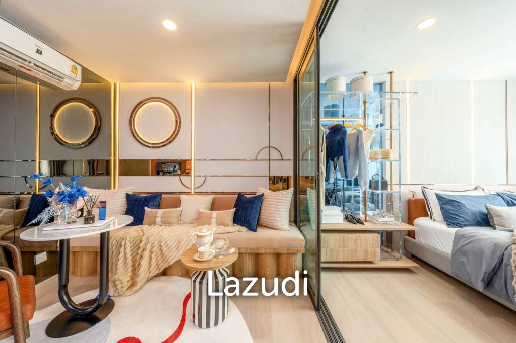 30 sqm modern 1 bedroom condo at Aspire Onnut Station Bang Chak