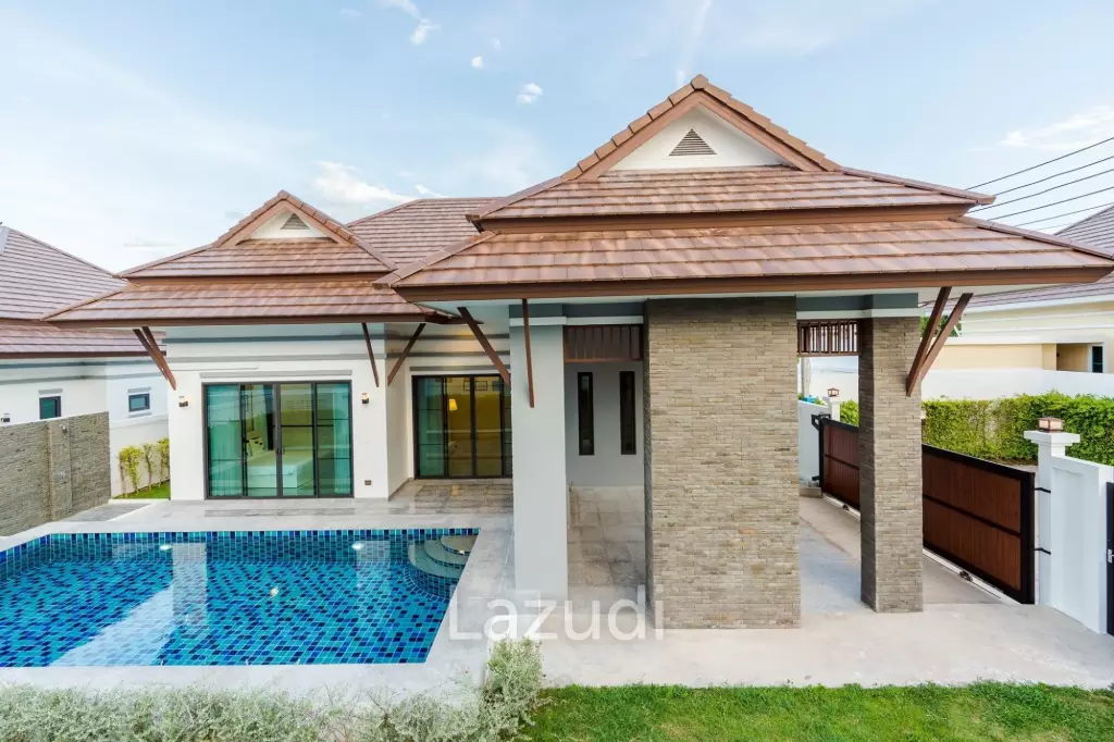 3 Bed 3 Bath 180 SQ.M Plumeria Pool Villa Hua Hin