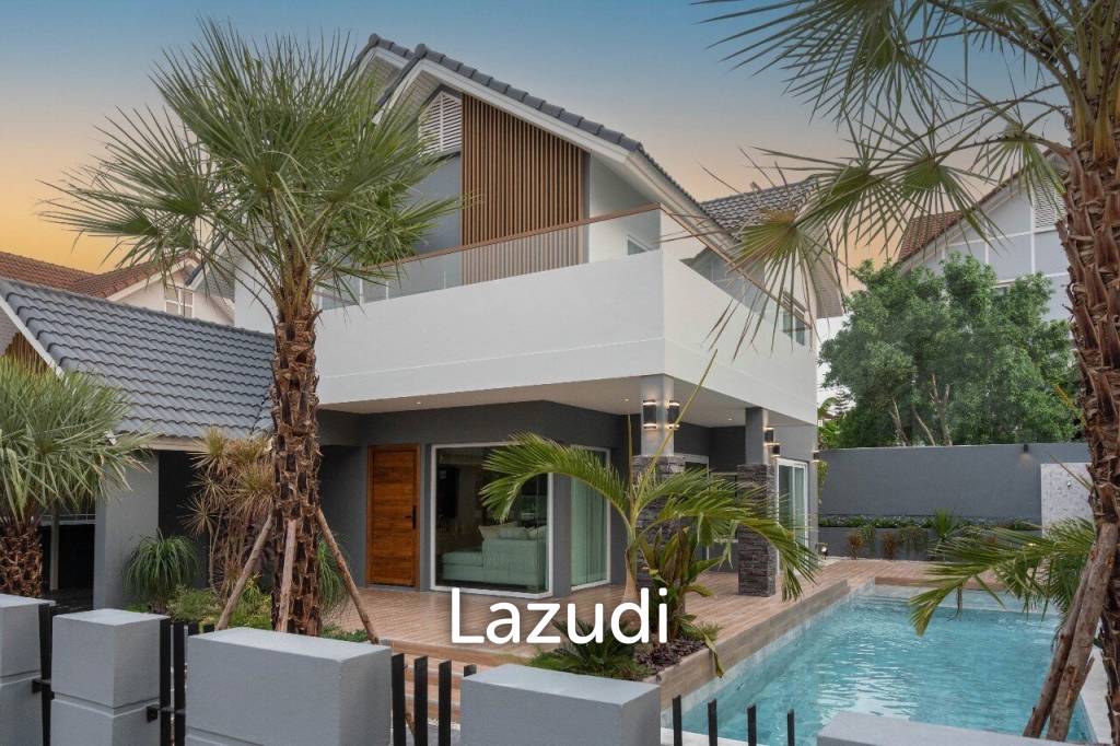3 Bedrooms 4 Bathrooms 360 Sqm. Central Park Hill side 