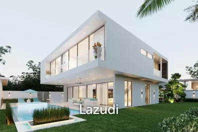 6 Bedrooms 10 Bathrooms 700 Sqm. Ultra Modern Luxury Style Pool Villa Pratumnak.