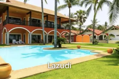Beachfront 2 storey Villas on 2 Rai of Land