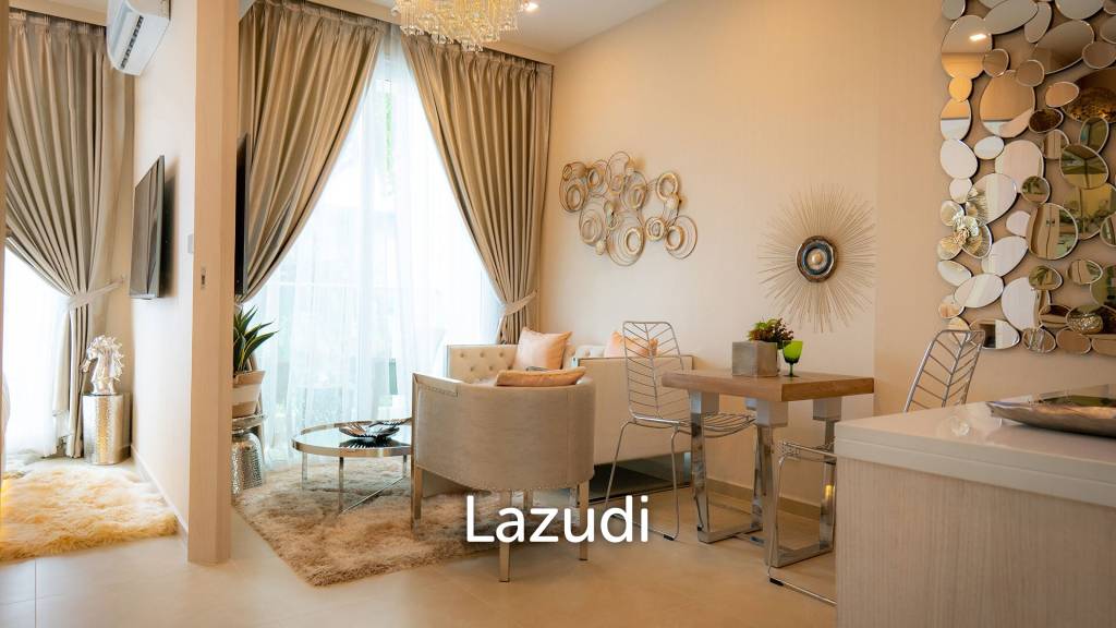 1 ห้องนอน 1 ห้องน้ำ 30 ตร.ม. มารีน่า โกลเด้น เบย์ พัทยา