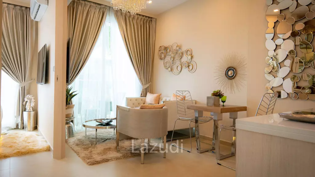 1 ห้องนอน 1 ห้องน้ำ 30 ตร.ม. มารีน่า โกลเด้น เบย์ พัทยา