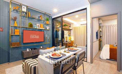 1 BedPlus 1 Bath 34.70 SQ.M METRIS DISTRICT LADPRAO