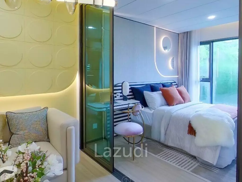34 sqm modern 1 bedroom condo on 11th floor Aspire Sukhumvit-Rama 4 Phra Khanong