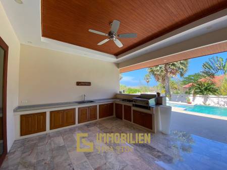 Large Thai-Bali Pool Villa on Big Plot For Sale Near Khao Kalok Beach