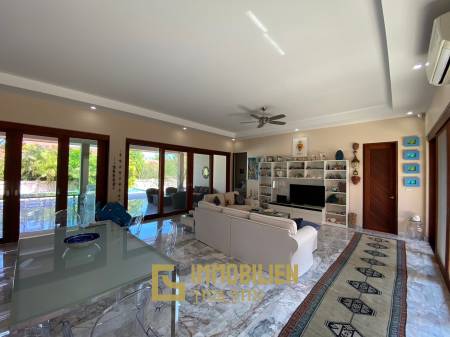 Large Thai-Bali Pool Villa on Big Plot For Sale Near Khao Kalok Beach