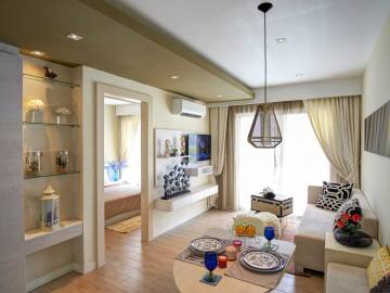 1 Bed 1 Bath 43.45 SQ.M. Seven Seas Condo Resort Jomtien