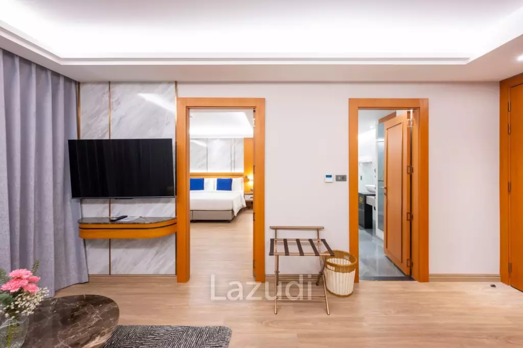 1 Bed 1 Bath 49.58 SQ.M Wyndham Jomtien Pattaya