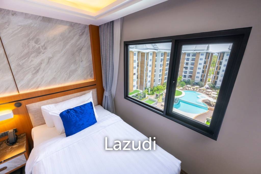 1 Bed 1 Bath 49.58 SQ.M Wyndham Jomtien Pattaya