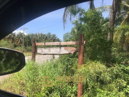 Absolute Beachfront : Beautiful Plot of Land in Bang Saphan Noi