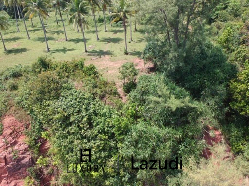 Absolute Beachfront : Beautiful Plot of Land in Bang Saphan Noi