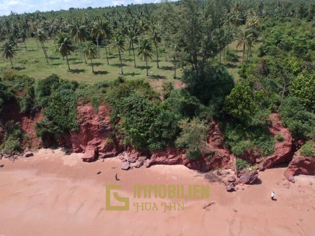 Absolute Beachfront : Beautiful Plot of Land in Bang Saphan Noi