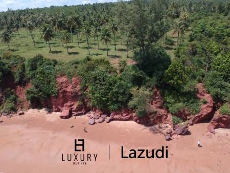 Absolute Beachfront : Beautiful Plot of Land in Bang Saphan Noi