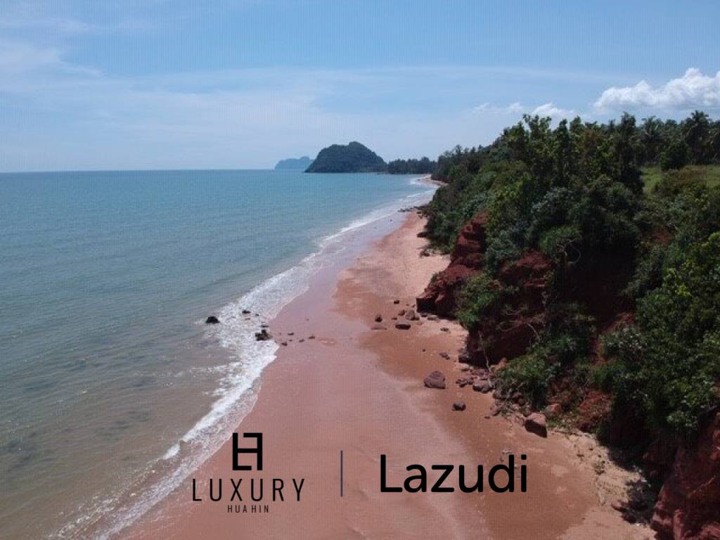 Absolute Beachfront : Beautiful Plot of Land in Bang Saphan Noi