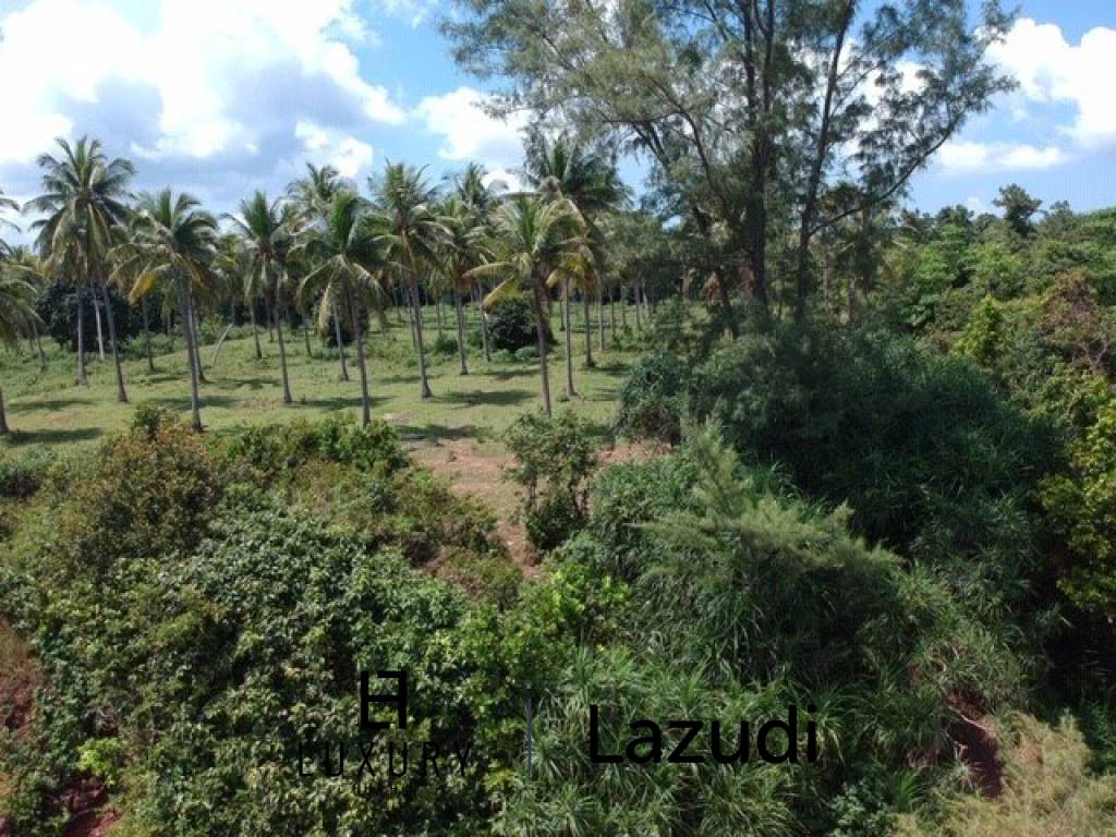 Absolute Beachfront : Beautiful Plot of Land in Bang Saphan Noi