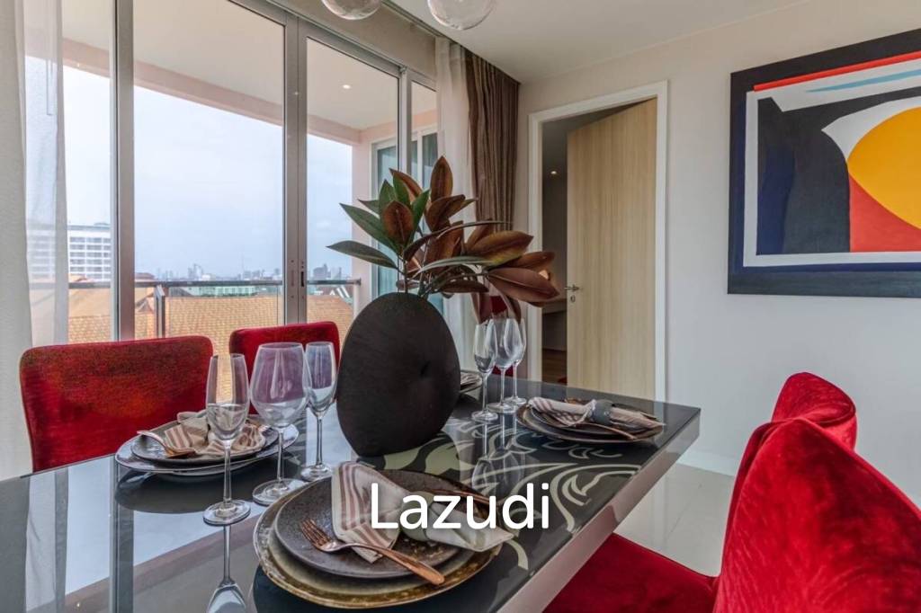2 Bed 2 Bath 92.78 SQ.M Grande Caribbean Condo Resort Pattaya