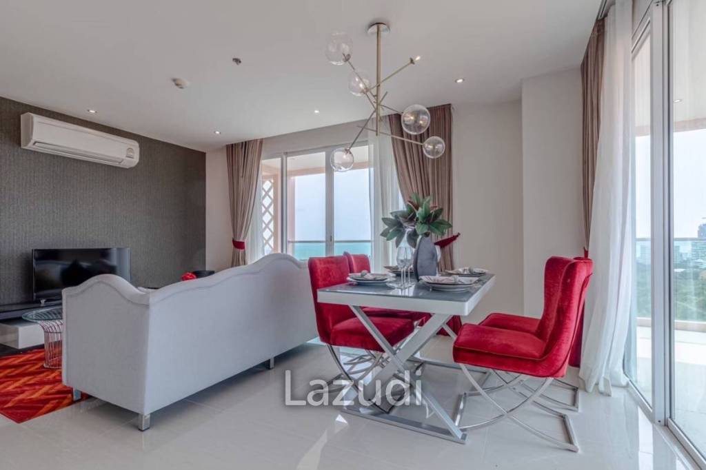 2 Bed 2 Bath 92.78 SQ.M Grande Caribbean Condo Resort Pattaya