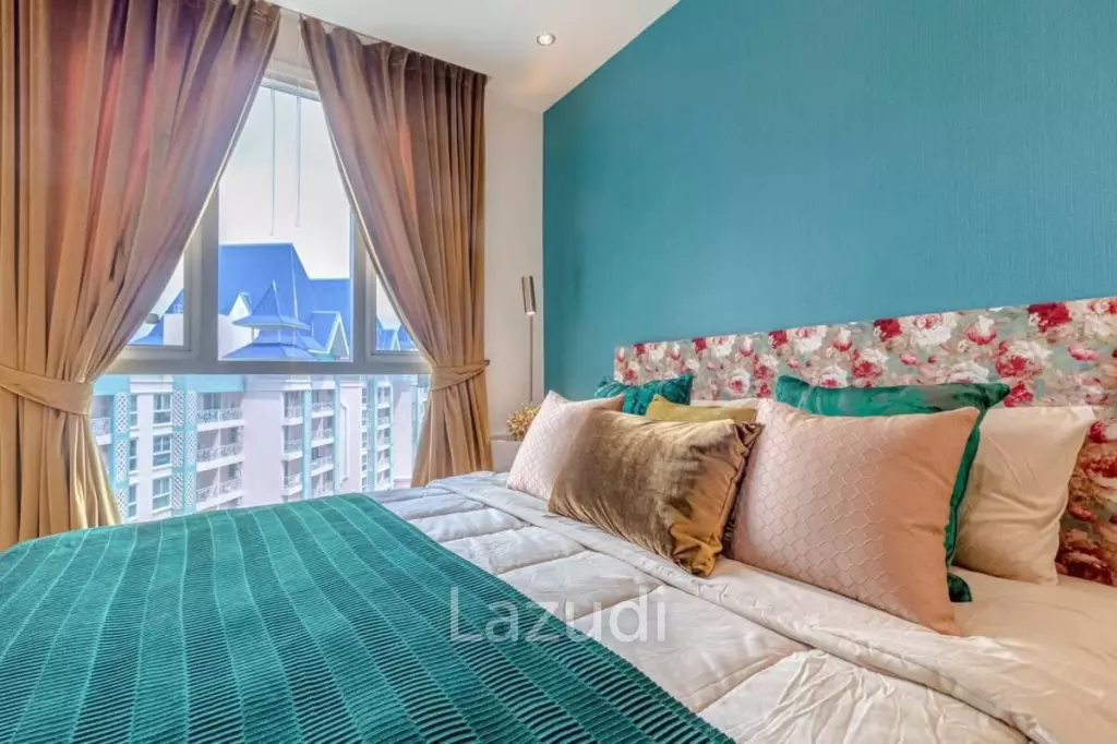 1 Bed 1 Bath 37.04 SQ.M Grande Caribbean Condo Resort Pattaya