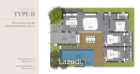 3 Bed 3 Bath 274 SQ.M COCO KAMALA