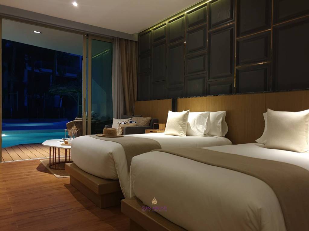 1 Bed 1 Bath 40.41 SQ.M Wyndham Grand Nai Harn Beach Phuket