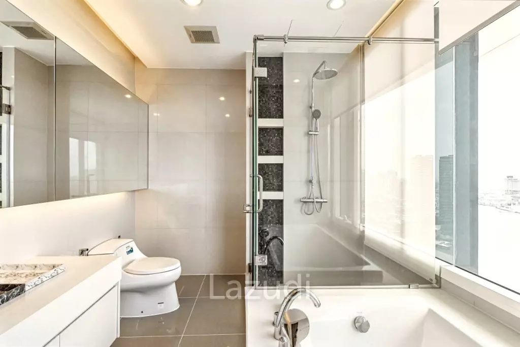 3 Bedrooms 3 Bathrooms 160 Sq.M. Menam Residence