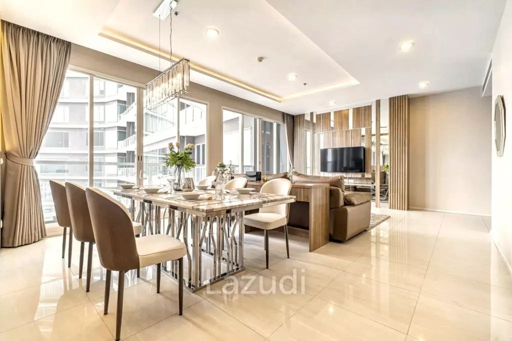 3 Bedrooms 3 Bathrooms 160 Sq.M. Menam Residence