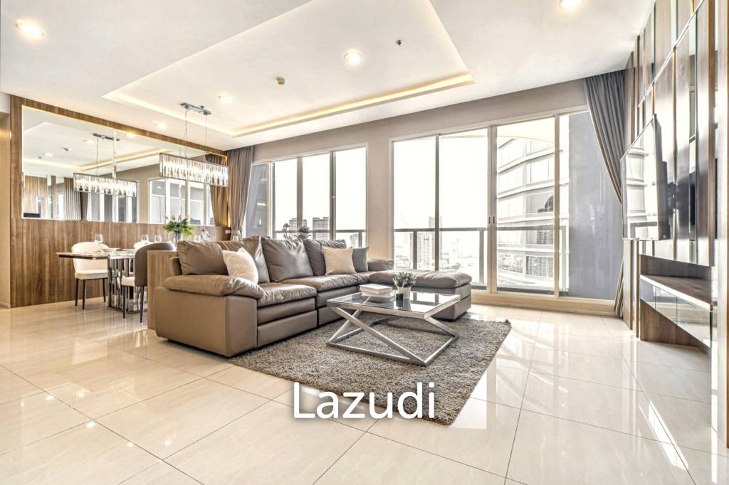 3 Bedrooms 3 Bathrooms 160 Sq.M. Menam Residence
