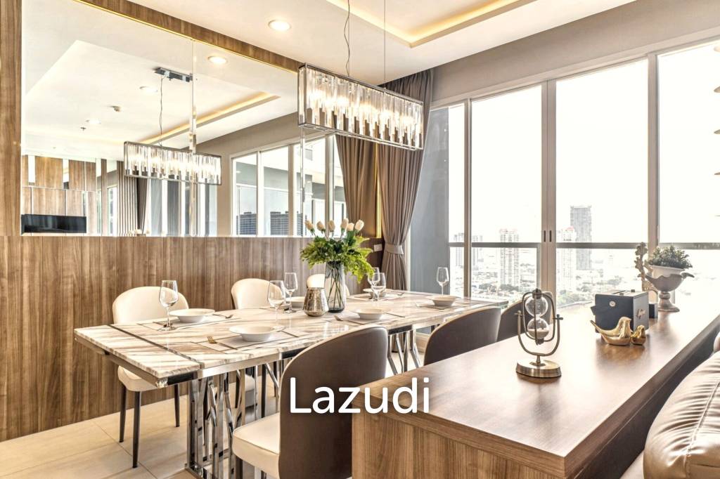 3 Bedrooms 3 Bathrooms 160 Sq.M. Menam Residence