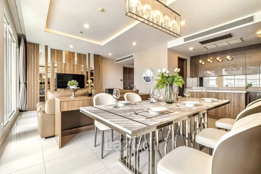 3 Bedrooms 3 Bathrooms 160 Sq.M. Menam Residence