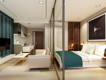 1 Bed 1 Bath 30.61 SQ.M Palmetto Park Condominium