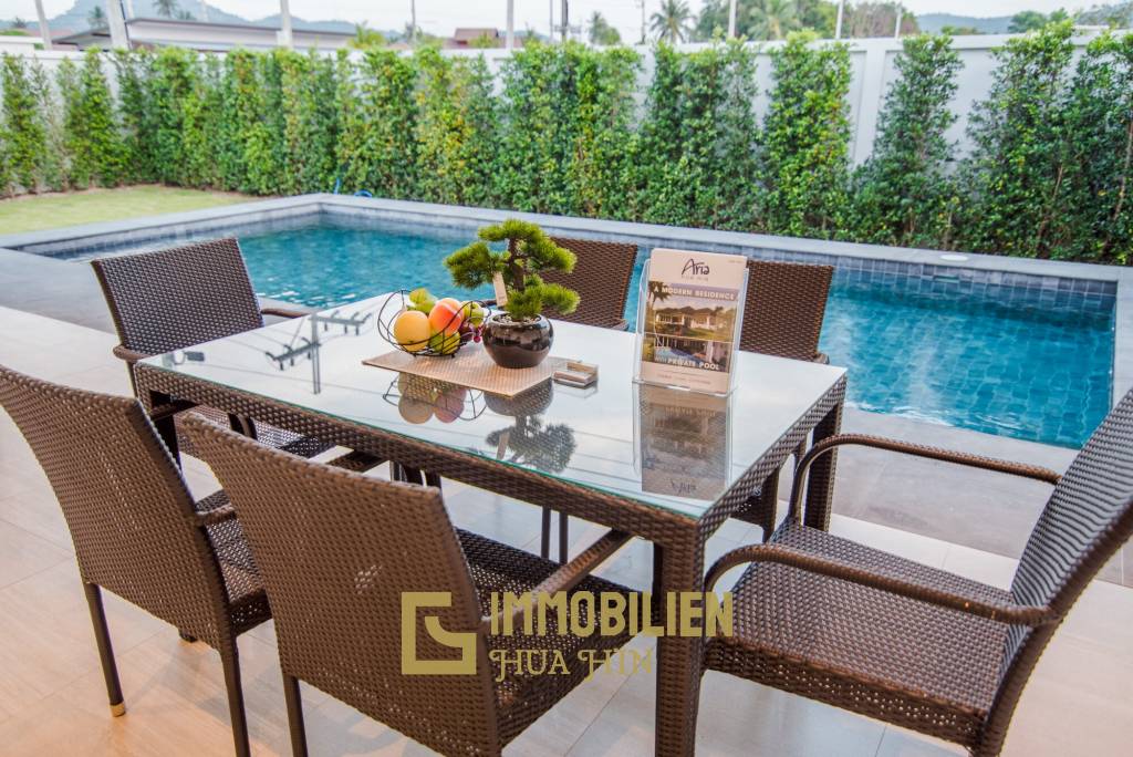 Aria 3 Hua Hin : Great quality, Luxury Pool Villas – New Development