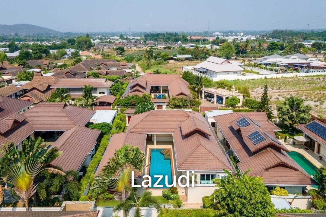 High Quality 4 Bedroom Pool Villa Bali Style High Quality 4 Bedroom Pool Villa Bali Style
